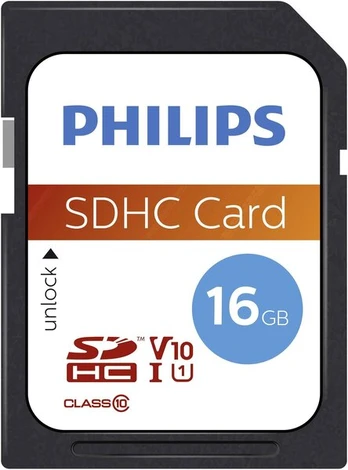 Atminties kortelė Philips SDHC, 16GB Class 10 UHS-I U1