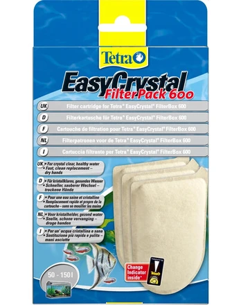 Tetra EasyCrystal Filter Pack 600 - kempinė kasetė