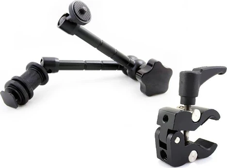 „Commlite“ šarnyrinė svirtis 11 „Magic Arm + Clamp Clamp