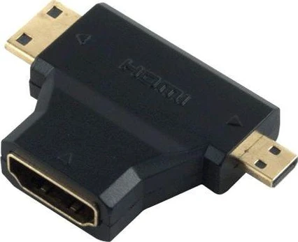 AV PremiumCord HDMI Micro - HDMI - HDMI adapteris juodas