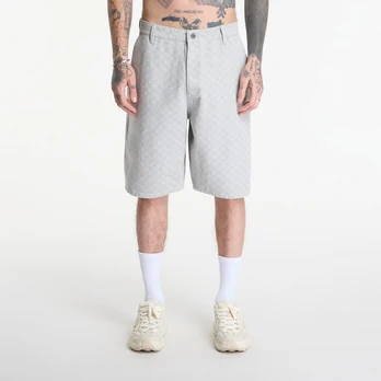 Daily Paper Washed Monogram Woven Shorts Grey - Dydis S (2610103 Šortai)