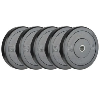 Bumper svarmenys STRONGMAN Juodas (5-25kg) (Svoris: 20 kg)