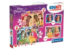 Clementoni - Edukit 4in1 - Disney Princess (18297) kaina