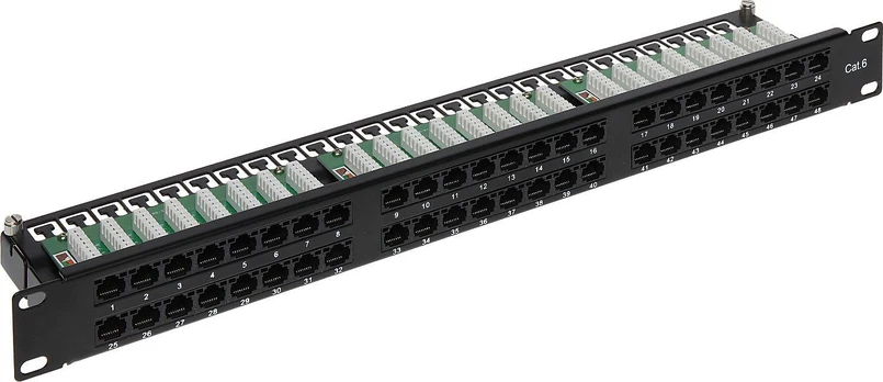 TST KOMUTACINIS SKYDELIS RJ-45 PP-48/RJ/6C