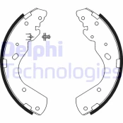 DELPHI LS1897 Brake shoe set kaina