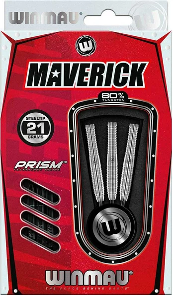 "Winmau Maverick" 80% volframo plieninės strėlės