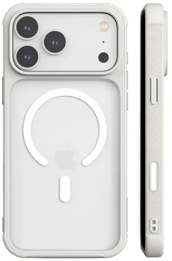 Dėklas Araree Duple M Armor MagSafe do iPhone 18 Pro Max / 17 Pro Max balta