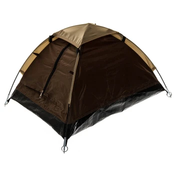 Dvivietė palapinė Atom Camping 242508, ruda