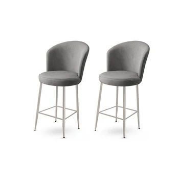 Baro kėdė (2 vienetai) Alte - Cream, Chrome