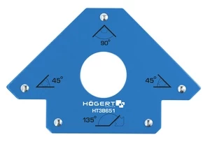 Hogert magnetinis suvirinimo kampas su skyle iki 22,5kg - HT3B651