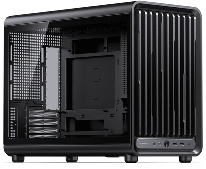 Jonsbo D33 STD PC Case, Mini Case, mATX, Tempered Glass – juodas