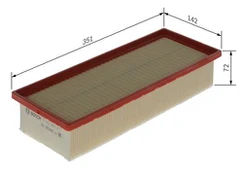 Oro filtras BOSCH F026400471 kaina