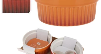 Apvali kepimo forma, 2 vnt., 290 ml kaina