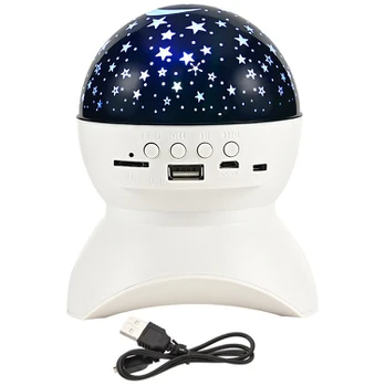 Verk Group Star projector night light star led speaker bluetooth usb projector