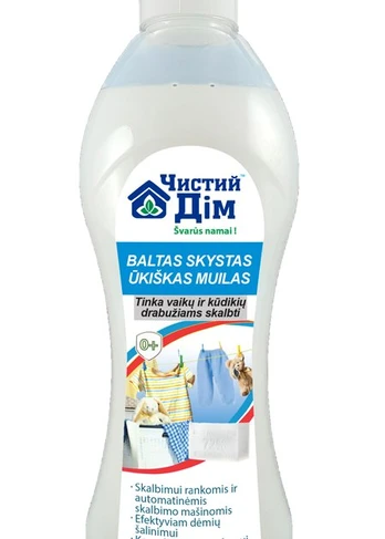 Skystas ūkiškas muilas, 1 l., baltas