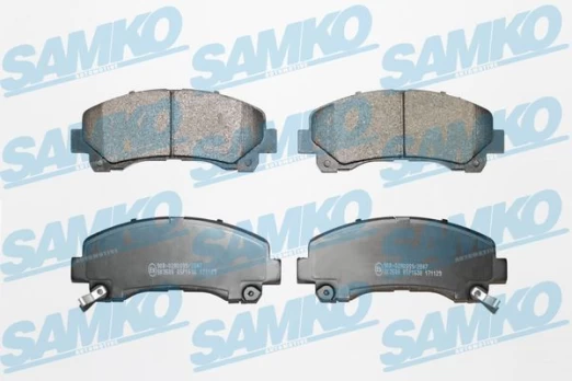 Stabdžių trinkelių rinkinys, diskinis stabdys SAMKO 5SP1630