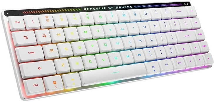 ASUS ROG Falchion RX, Gaming-keyboard - white, DE-Layout, ROG RX Red