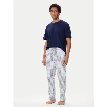 Jack & Jones Pižama Florence 12282813 Mėlyna Regular Fit