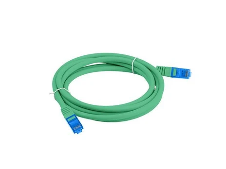LANBERG patchcord cat.6A FTP LSZH CCA 3m žalias