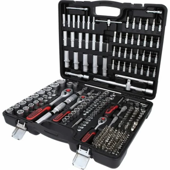 1/4+3/8+1/2'' galinių raktų komplektas 255pcs, KS Tools