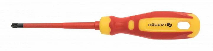 Phillips Screwdriver, PZ2/SL6 100 mm, 1000V, SLIM, S2