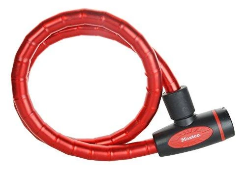 „Master Lock“ „MasterLock“ dviračio užraktas QUANTUM 8228 raudonas (MRL-8228EURDPRORED)