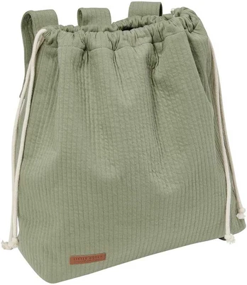 Playpen toy bag Pure Olive