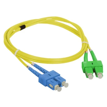 Patch cord SM SC/APC-SC duplex 9/125 2.0m ALANTEC