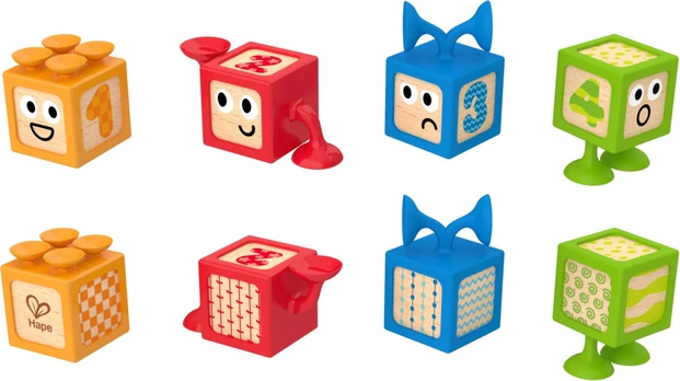 Hape - Suction & Sensory Blocks (87-0543)