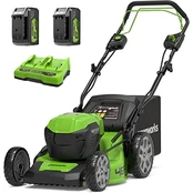 Greenworks GD24X2LM46SPK4x kaina
