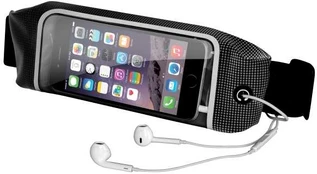 Dėklas Sinox løbebælte til iPhone. Sort