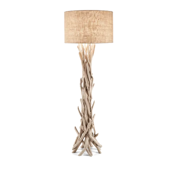Ideal Lux Floor lamp with 1 light DRIFTWOOD, E27, copper