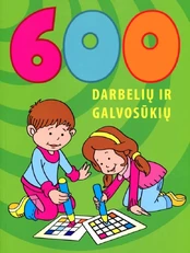 600 darbelių ir galvosūkių kaina