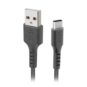 Kabelis USB SBS Mobile USB-A - USB-C 2 m Juodas