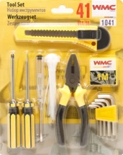Įrankių rinkinys WMC Tools 1041, 41 vnt. kaina