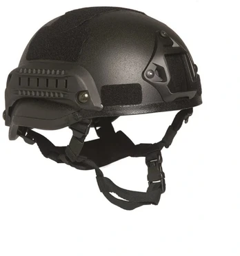 Airsoft šalmas Mil-Tec M.I.C.H. 2002, Juoda