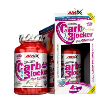 Maisto papildas AMIX CARB BLOCKER WITH STARCHLITE® 90KAPS