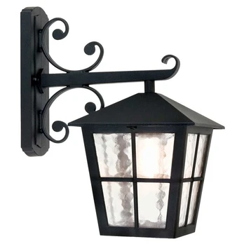 Sieninis lauko šviestuvas Elstead Lighting Canterbury BL52M-BLACK