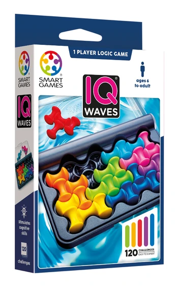 SMART GAMES Loginis žaidimas IQ Waves, SMA#492
