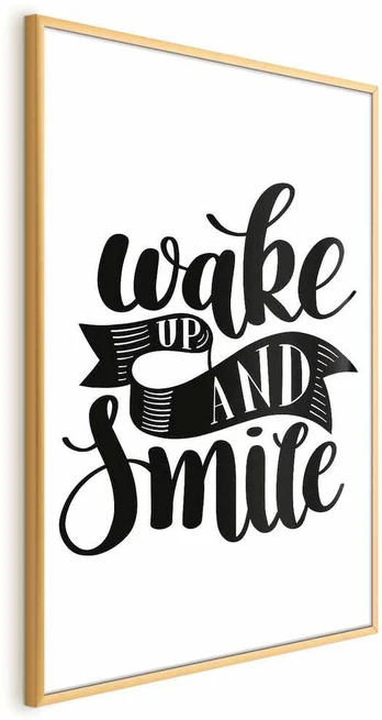 Artgeist Plakatas - Wake Up and Smile