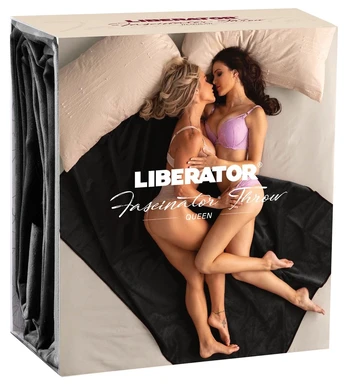 Liberator Fascinator Throw Black paklodė masažui