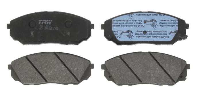 TRW GDB3452 Brake pad set