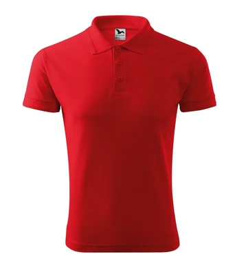 Vyriški Polo Marškinėliai PIQUE Red, 200 g/m²