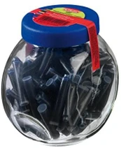 Herlitz 8541161 šerdelė (pildiklis) rašikliui Mėlyna 100 vnt.