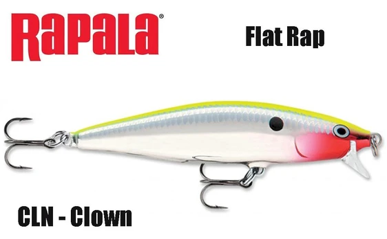 Rapala Flat Rap vobleris CLN 8 cm