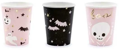 Party Deco BOO papkrus, 6 stk