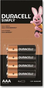 Duracell Baterija AAA / R03 4 vnt.