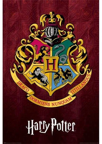 PAN Vision Danmark A/S Hogwarts Våbenskjold plakat