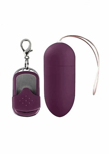 ShotsToys 10 Speed Remote Vibrating Egg - Big - Violetinė