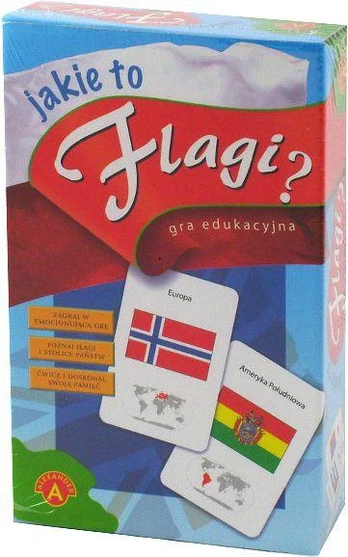 Gra Jakie To Flagi Mini ALEXANDER 0399